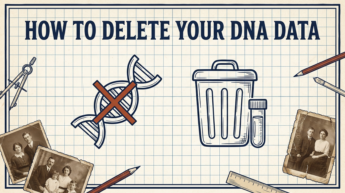 How to Delete Your DNA Data from Testing Sites