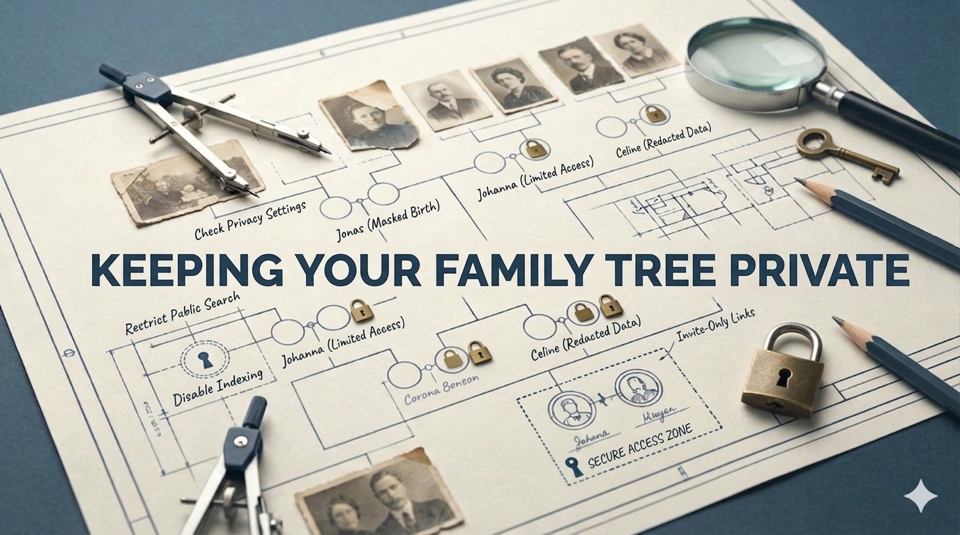 How to Keep Your Family Tree Private Online