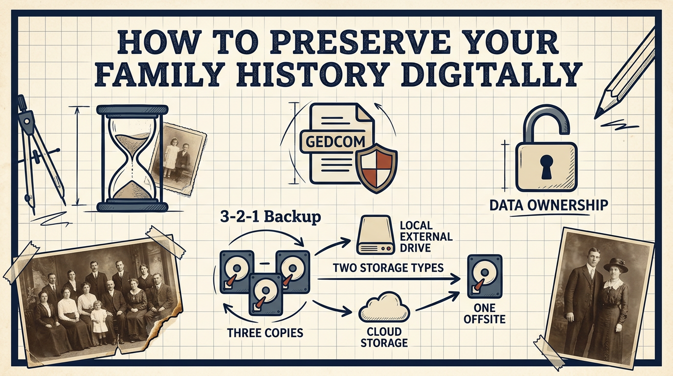 How to Preserve Your Family History Digitally